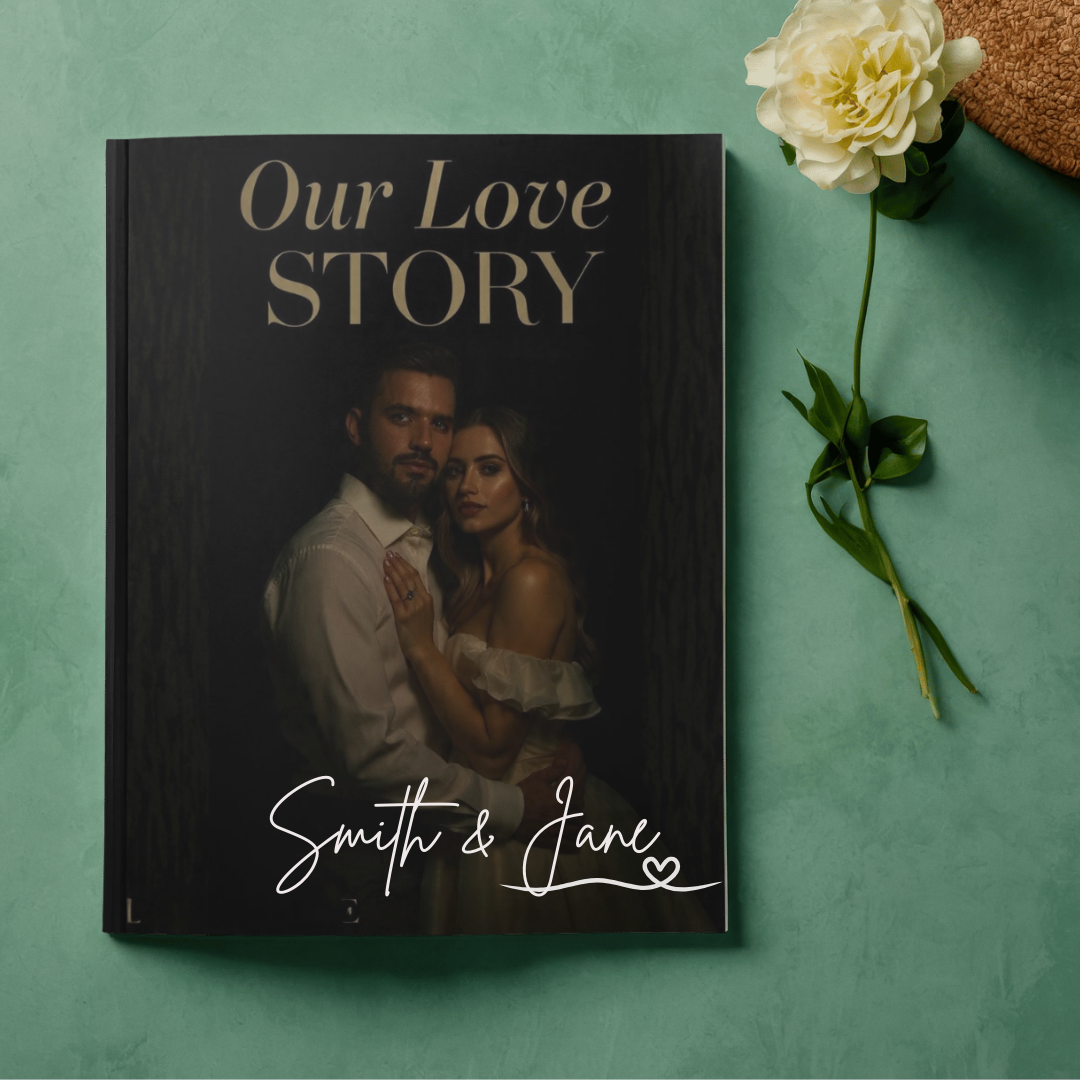 Couple Love Story Custom Virtual Magazine