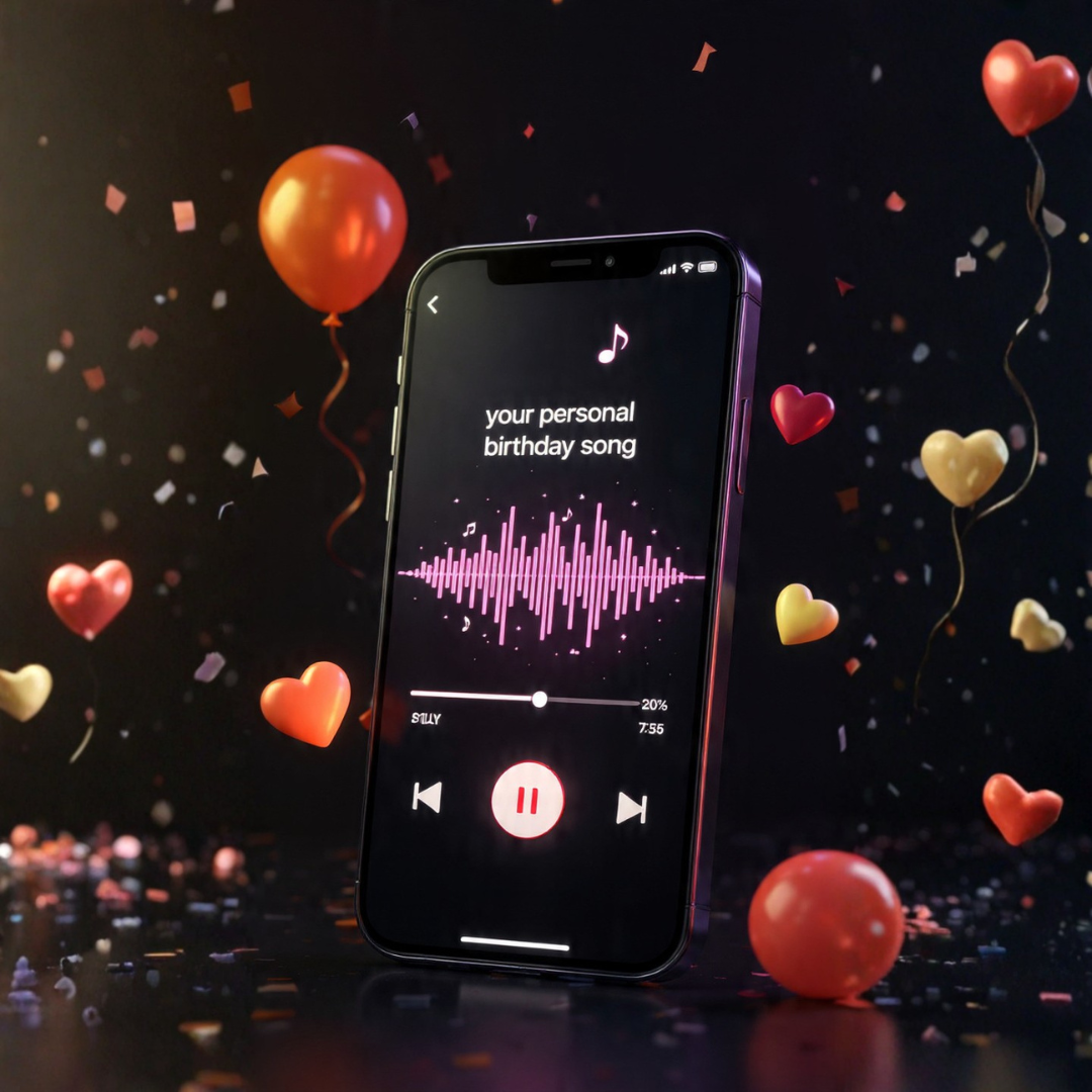 Personalised Birthday Song – Customised Birthday Audio Gift