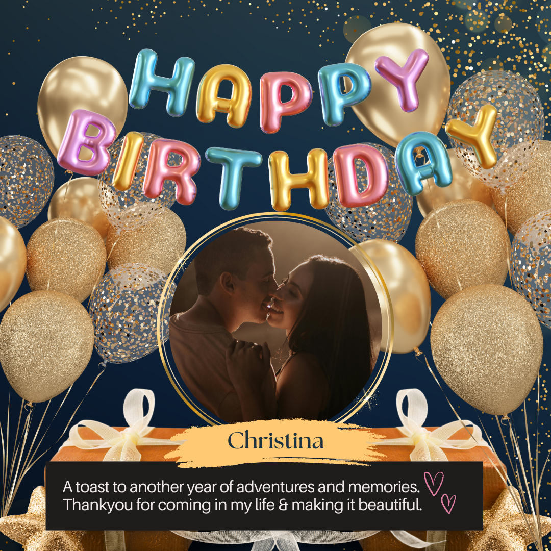 Personalized Poster – Custom Photo & Message Poster Gift